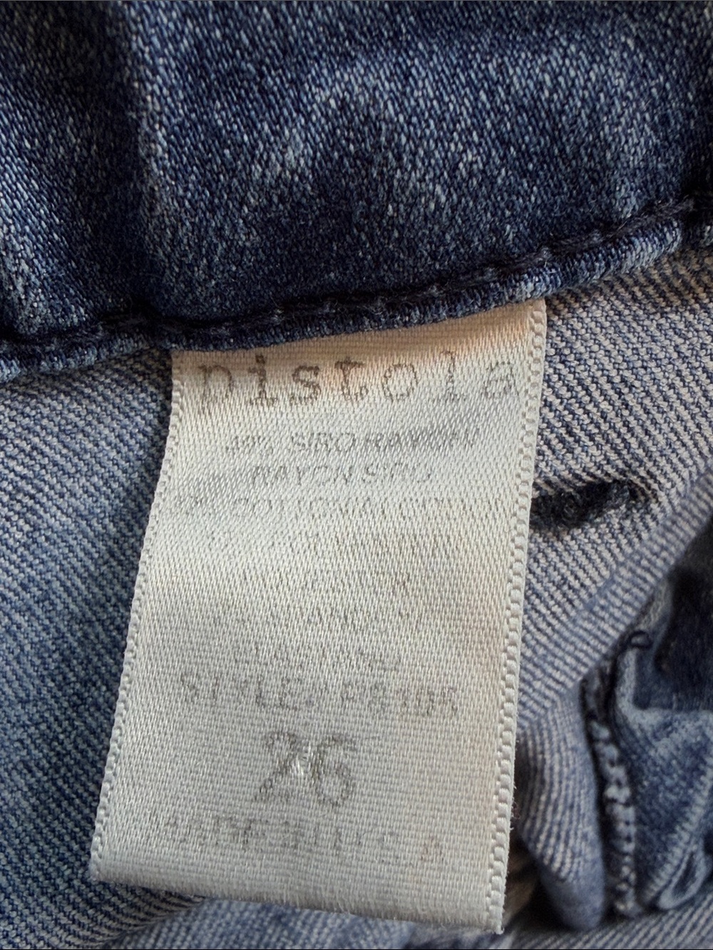 Pistola Women's Bootcut Patch Pocket Jeans Size 26 (2) Med Wash Stretch Mid Rise - Picture 6 of 9